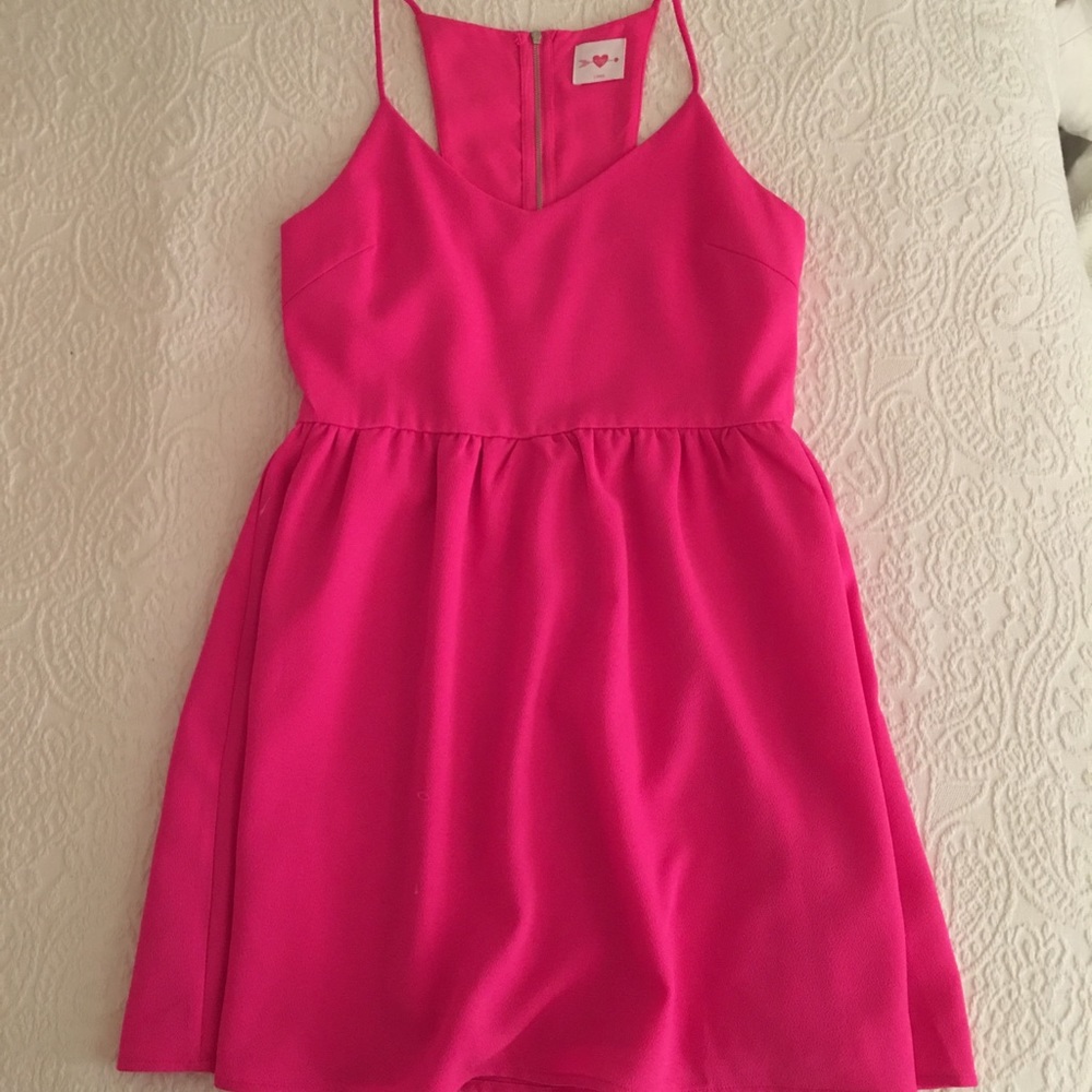 Buddy Love hot pink dress